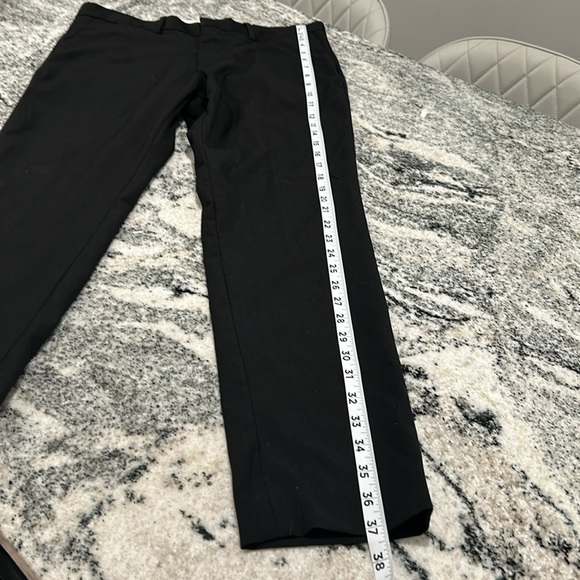 H&M size 32 skinny fit men’s dress pants black - Picture 8 of 10